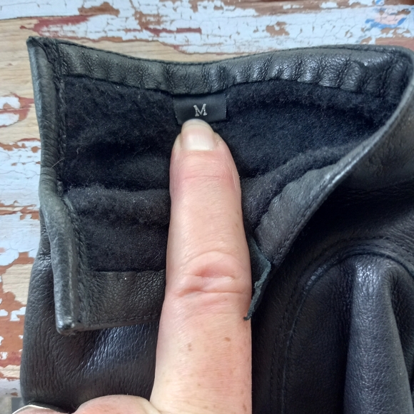 Men's Medium Leather gloves - Picture 5 of 7